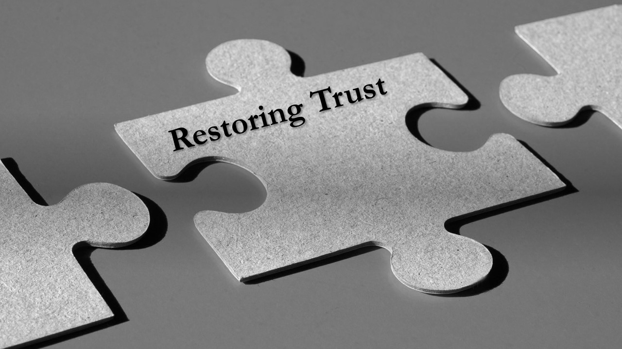 Restoring Trust - Emerging Nurse Leader